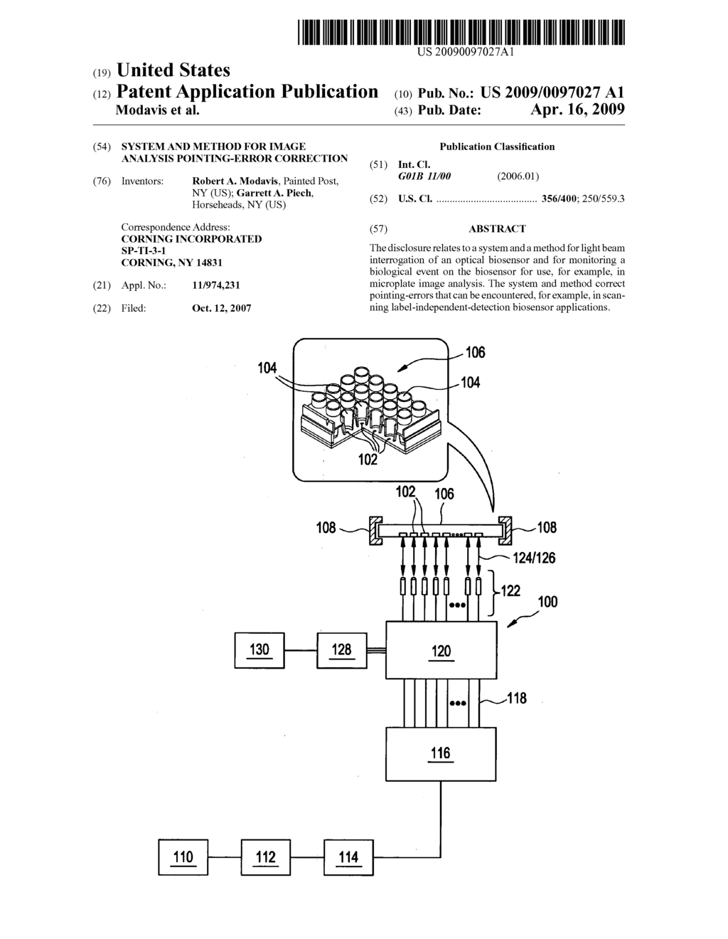 System and method for image analysis pointing-error correction - diagram, schematic, and image 01