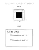 IMAGE PROCESSING APPARATUS AND METHOD CONTROLLING THE AMOUNT OF TRANSPARENT INK FOR RECORDING diagram and image