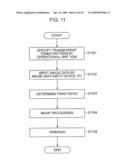 IMAGE PROCESSING APPARATUS AND METHOD CONTROLLING THE AMOUNT OF TRANSPARENT INK FOR RECORDING diagram and image