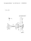 Three-dimensional light ray input apparatus diagram and image