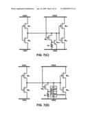 ESD protection circuit for IC with separated power domains diagram and image