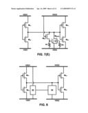 ESD protection circuit for IC with separated power domains diagram and image