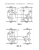 ESD protection circuit for IC with separated power domains diagram and image