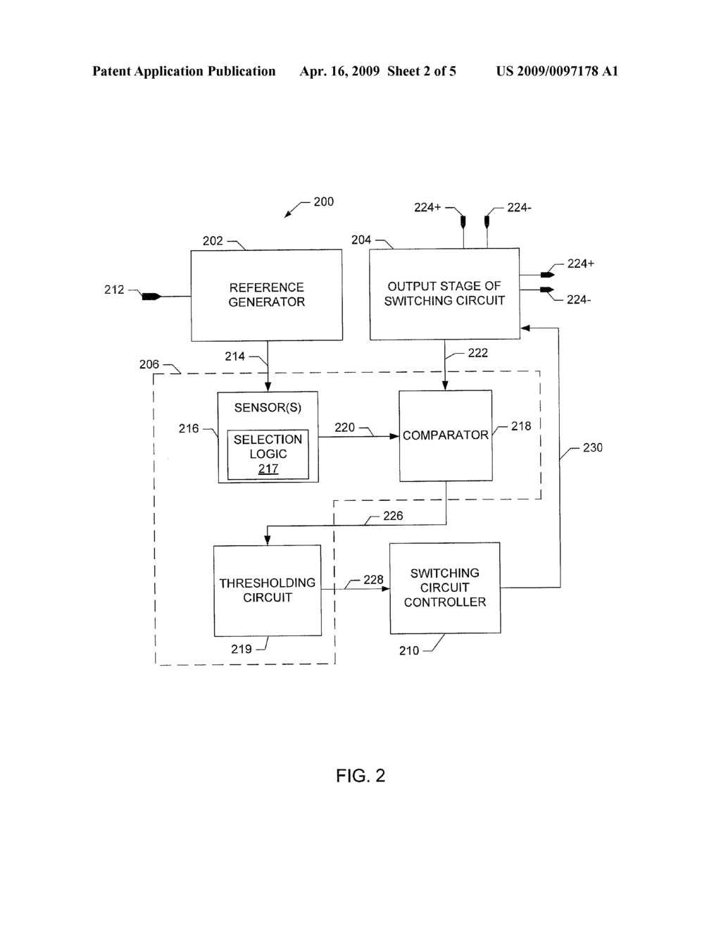 METHODS AND APPARATUS TO DETECT AND OVER-CURRENT IN SWITCHING CIRCUITS - diagram, schematic, and image 03