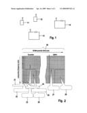 METHOD FOR SCHEDULING SIMULTANEOUSLY TERMINALS IN A COMMON FREQUENCY BAND, AND CORRESPONDING BASE STATION diagram and image