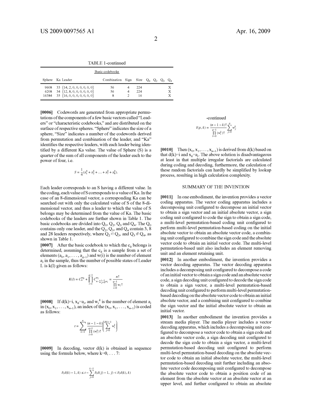 VECTOR CODING/DECODING APPARATUS AND STREAM MEDIA PLAYER - diagram, schematic, and image 09