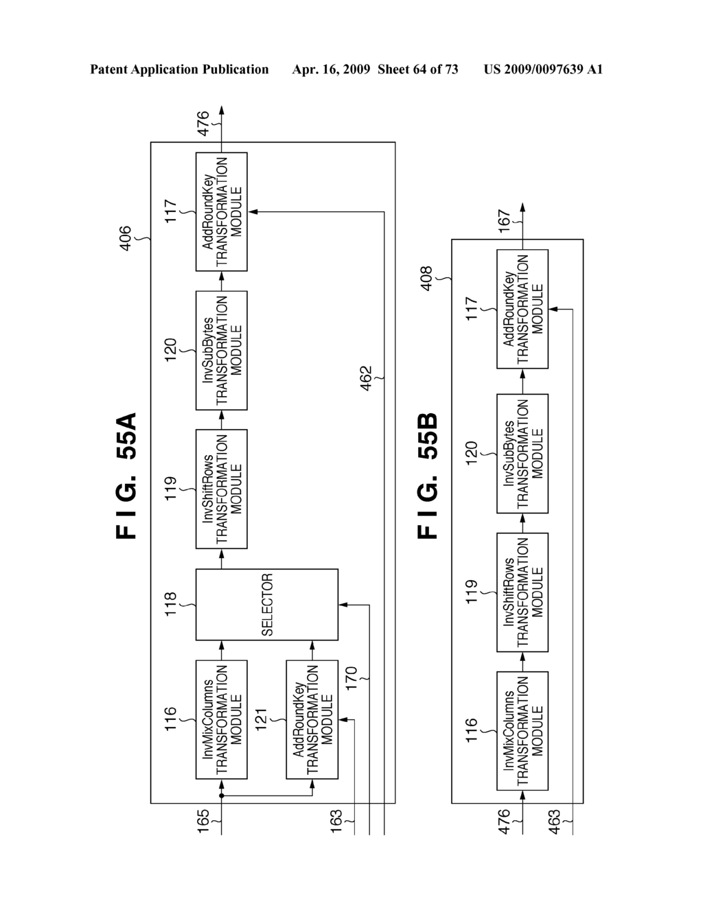 AES ENCRYPTION/DECRYPTION CIRCUIT - diagram, schematic, and image 65