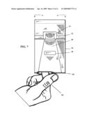 Multi-opening, leak-proof packet diagram and image