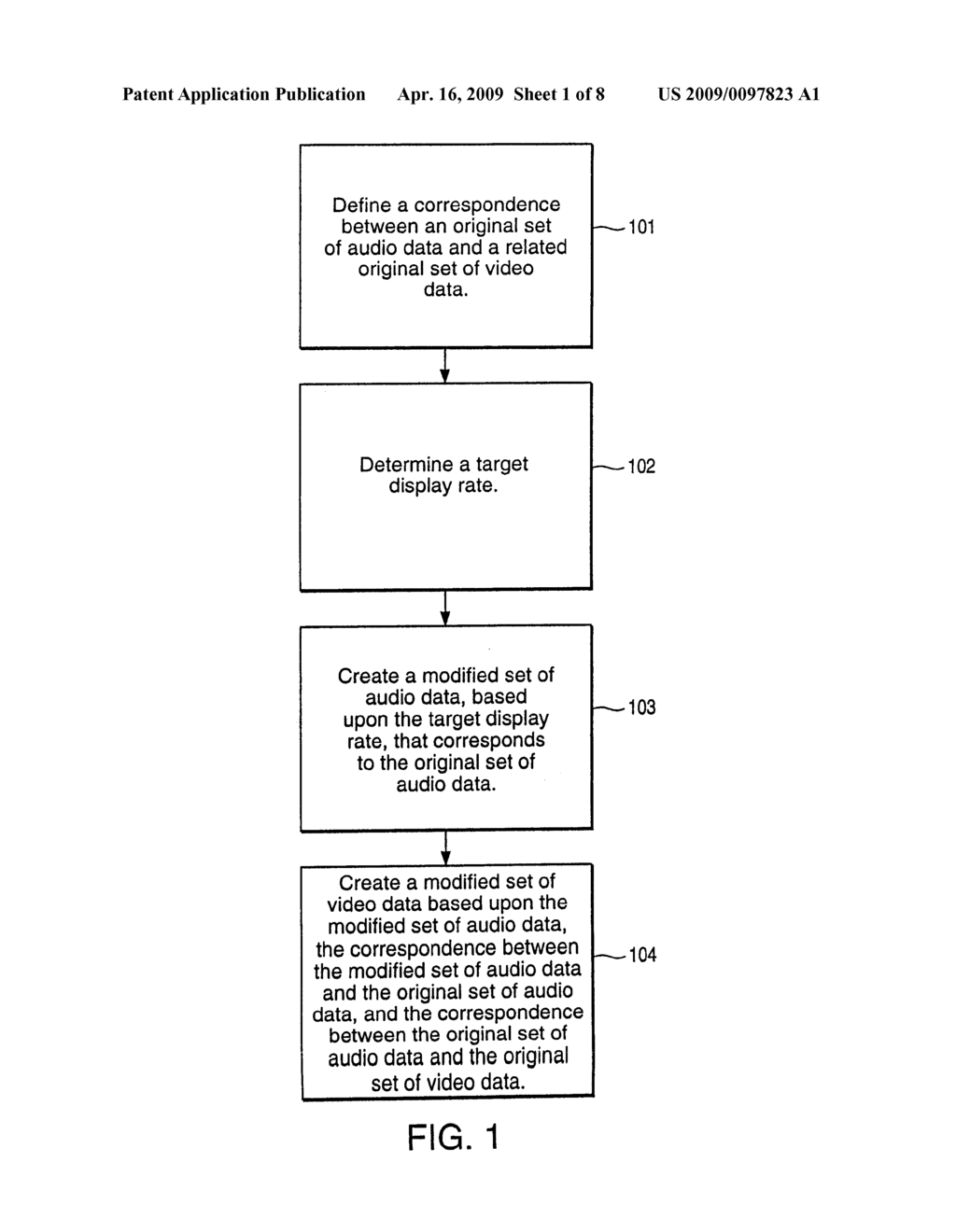 VARIABLE RATE VIDEO PLAYBACK WITH SYNCHRONIZED AUDIO - diagram, schematic, and image 02