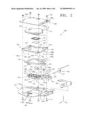 Shake correction module for photographing apparatus diagram and image