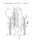 GAS TURBINE ENGINE WITH VARIABLE GEOMETRY FAN EXIT GUIDE VANE SYSTEM diagram and image