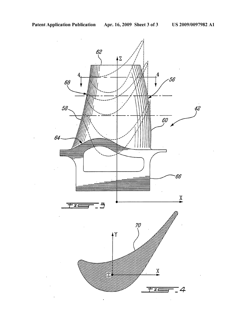 COMPRESSOR TURBINE BLADE AIRFOIL PROFILE - diagram, schematic, and image 04