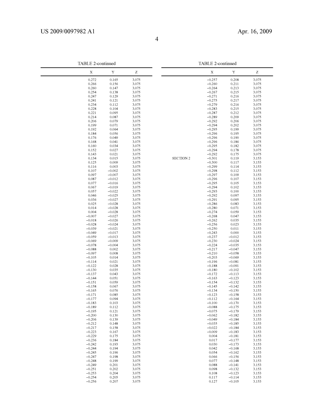 COMPRESSOR TURBINE BLADE AIRFOIL PROFILE - diagram, schematic, and image 08