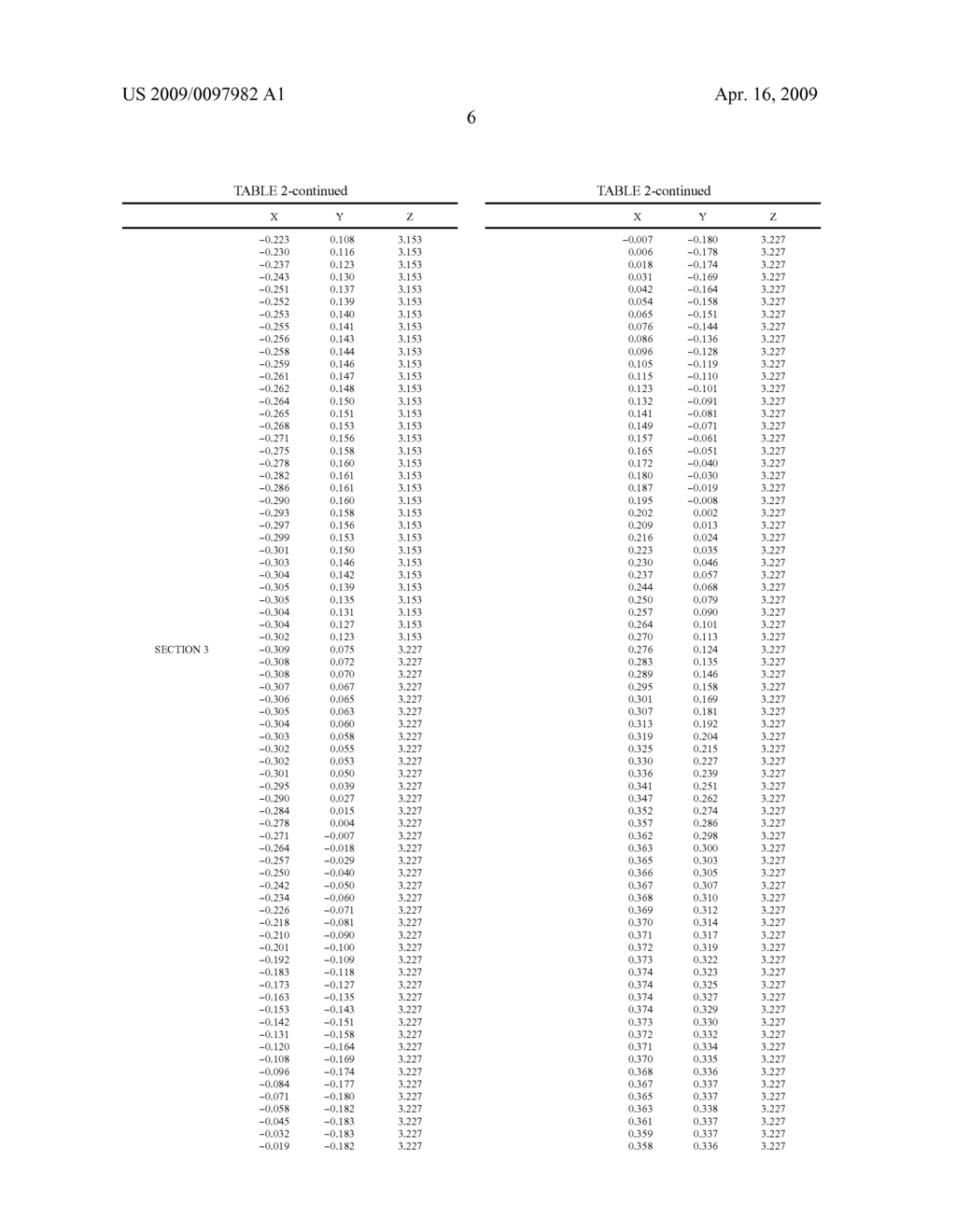 COMPRESSOR TURBINE BLADE AIRFOIL PROFILE - diagram, schematic, and image 10