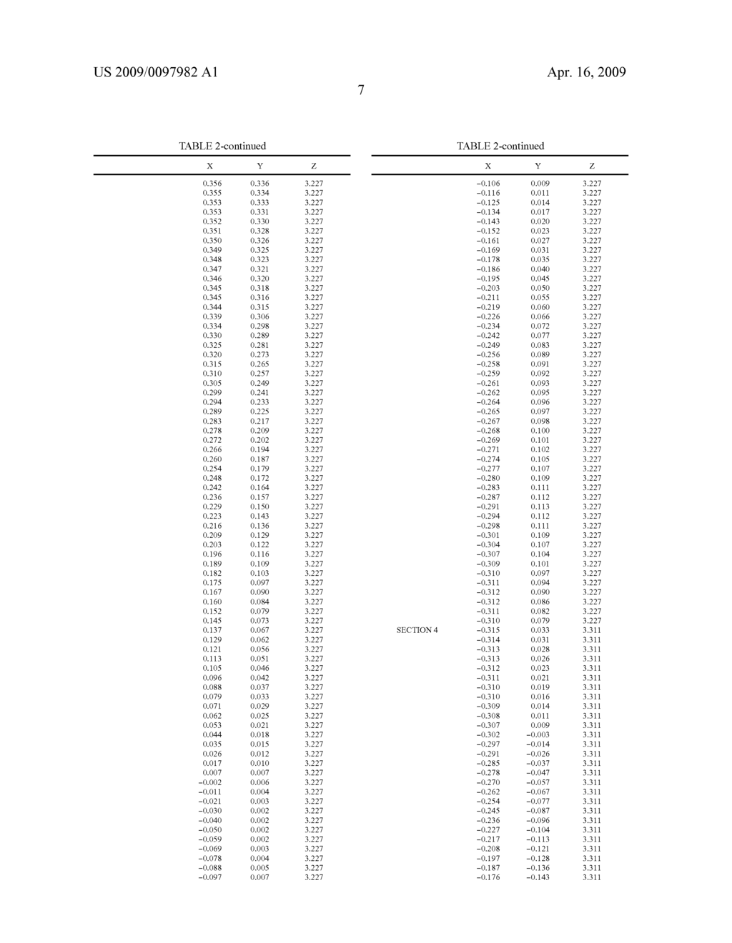 COMPRESSOR TURBINE BLADE AIRFOIL PROFILE - diagram, schematic, and image 11