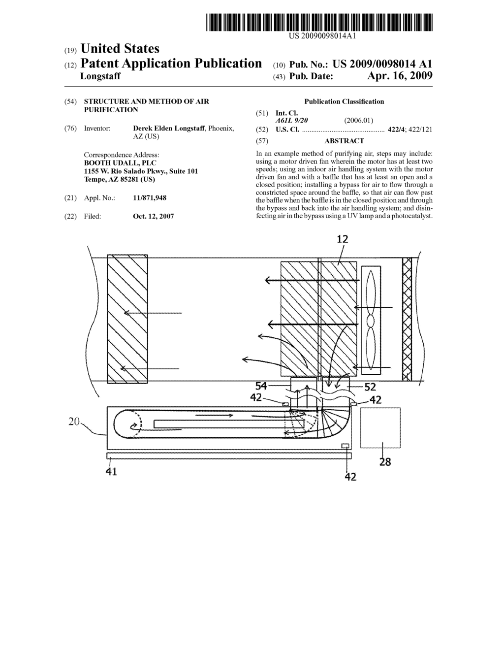 Structure and Method of Air Purification - diagram, schematic, and image 01