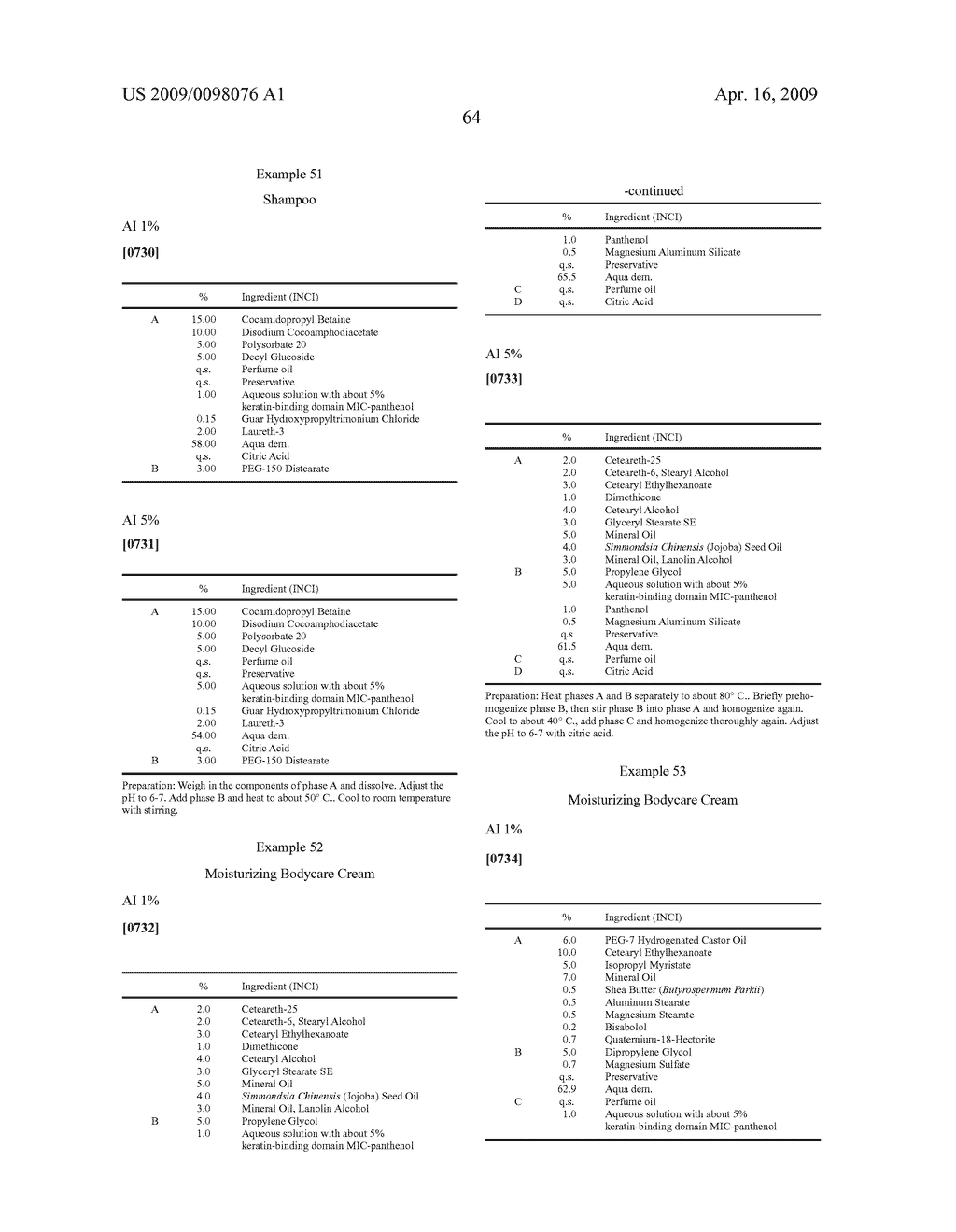 Method For the Production of a Keratin-Binding Effector Molecule - diagram, schematic, and image 73