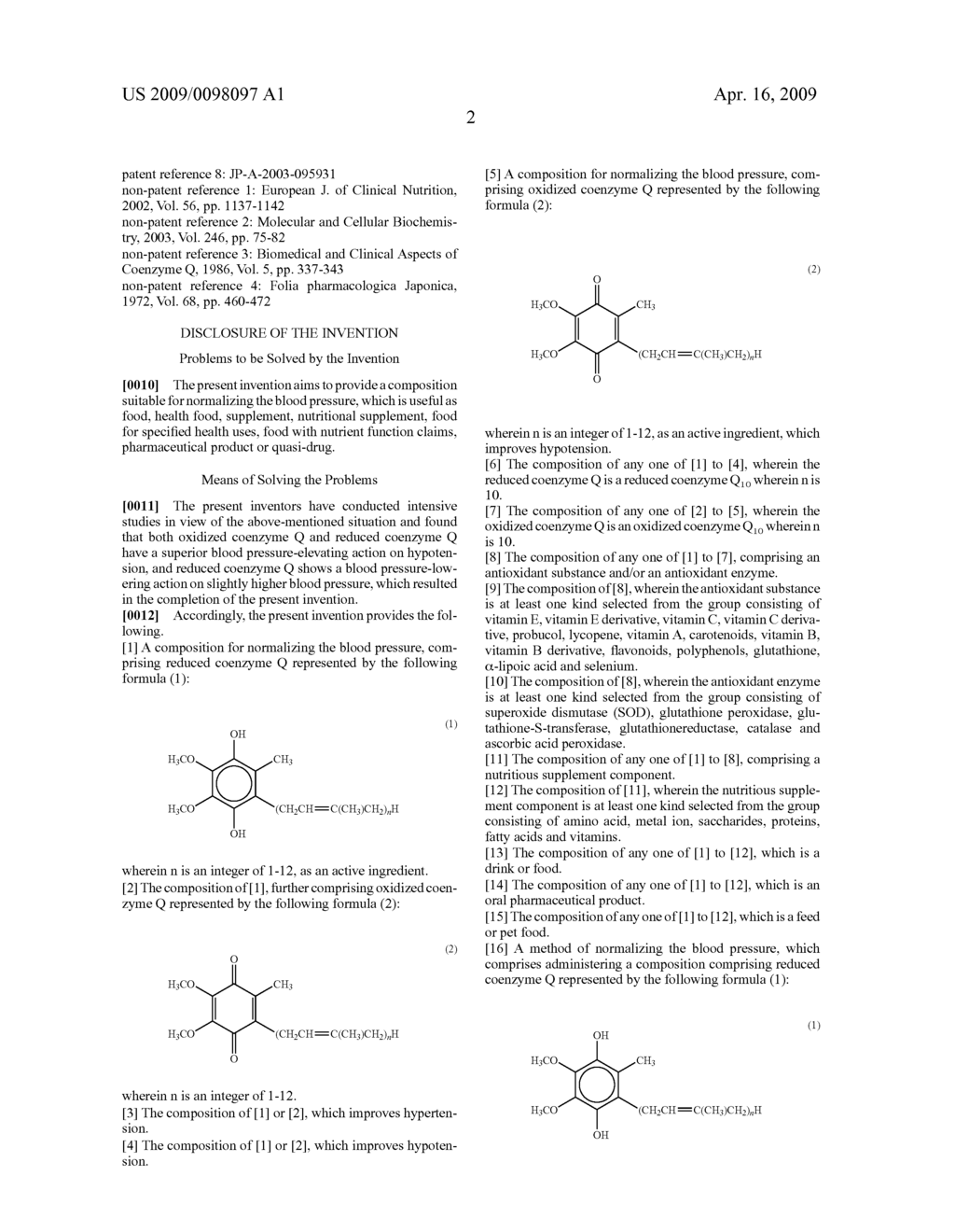 COMPOSITION FOR NORMALIZING BLOOD PRESSURE - diagram, schematic, and image 03