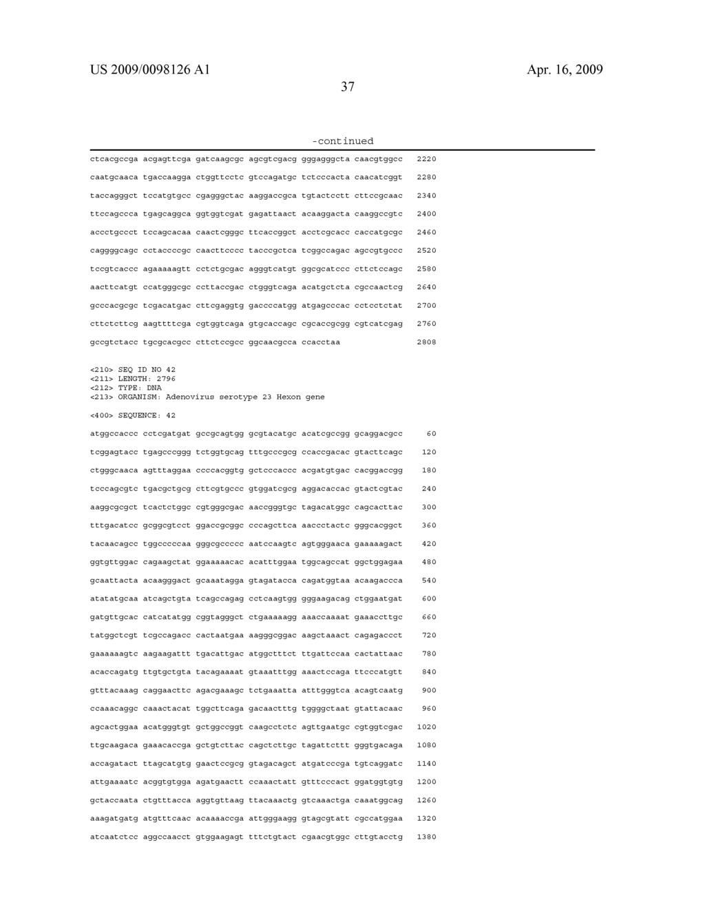 Method and kit for the detection of adenoviruses - diagram, schematic, and image 68