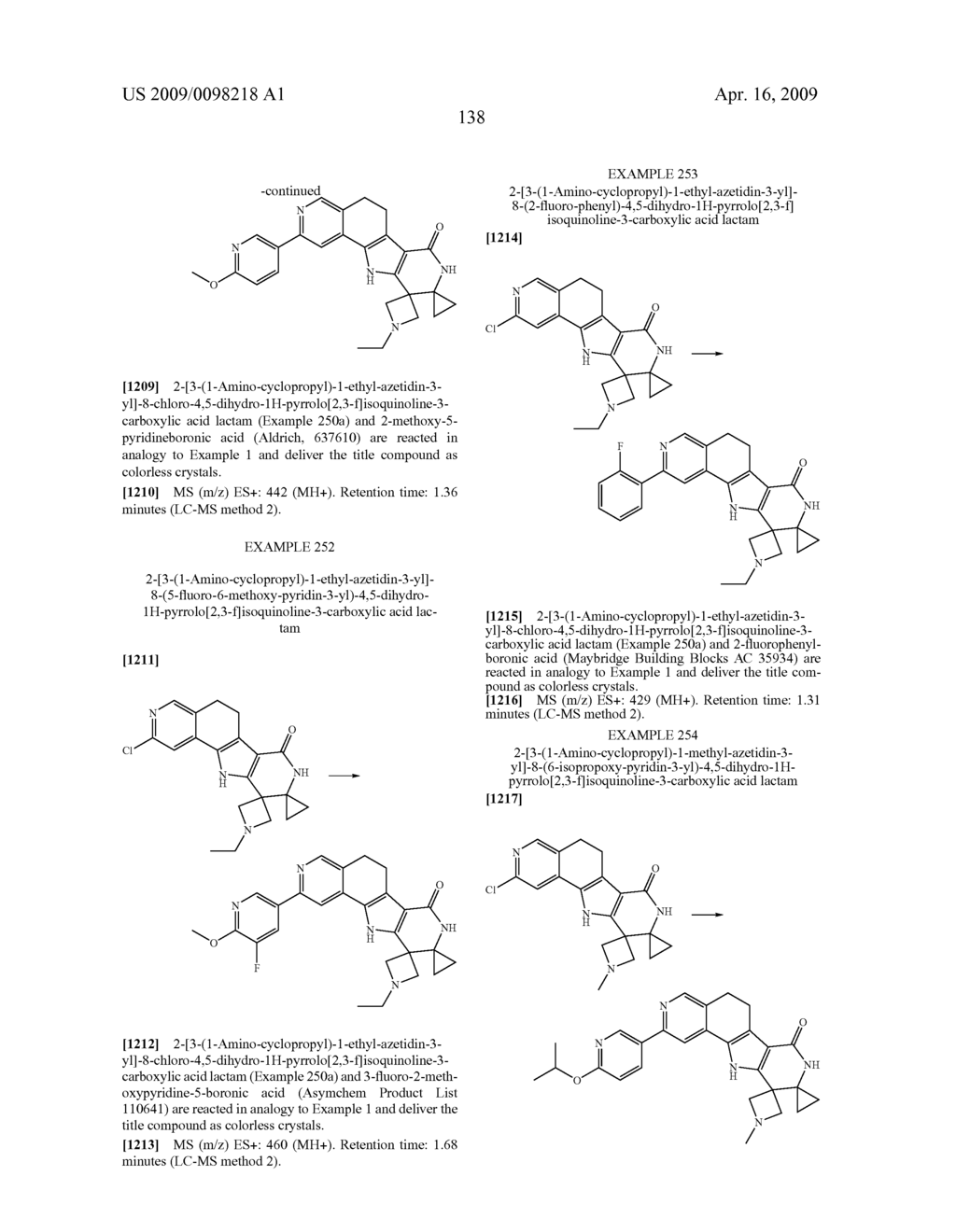 Tetracyclic Lactame Derivatives - diagram, schematic, and image 139