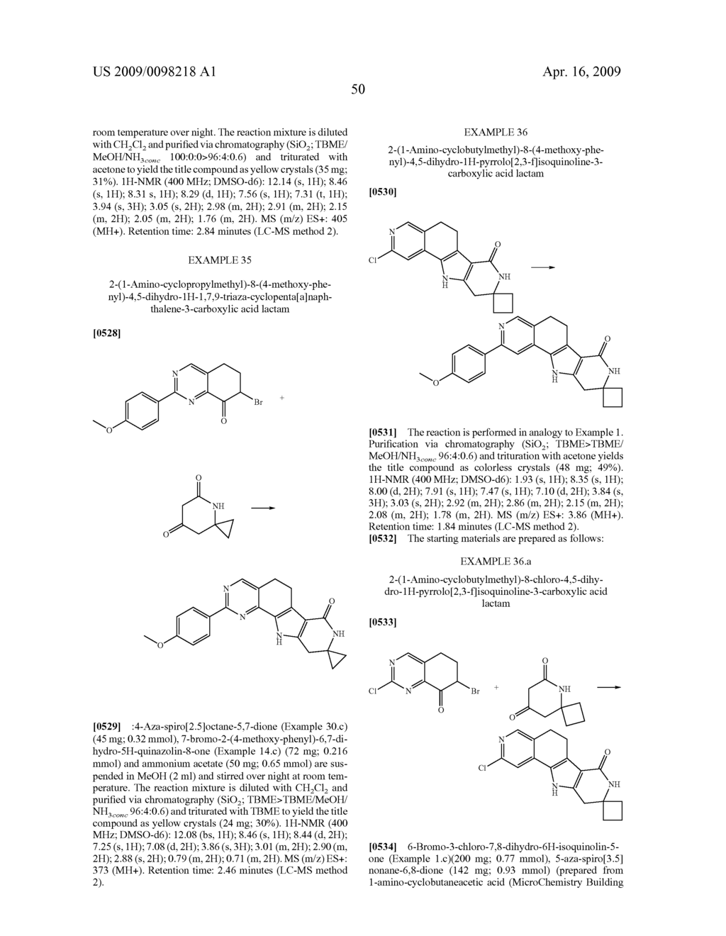 Tetracyclic Lactame Derivatives - diagram, schematic, and image 51