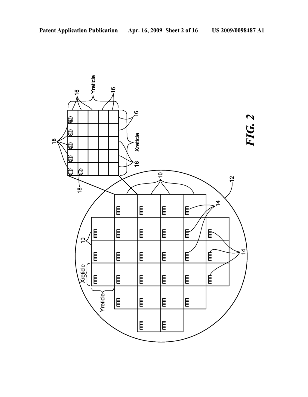 Method of Forming Variable Patterns Using a Reticle - diagram, schematic, and image 03