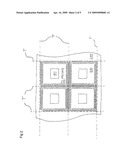 Method for Singulating a Group of Semiconductor Packages that Contain a Plastic Molded Body diagram and image