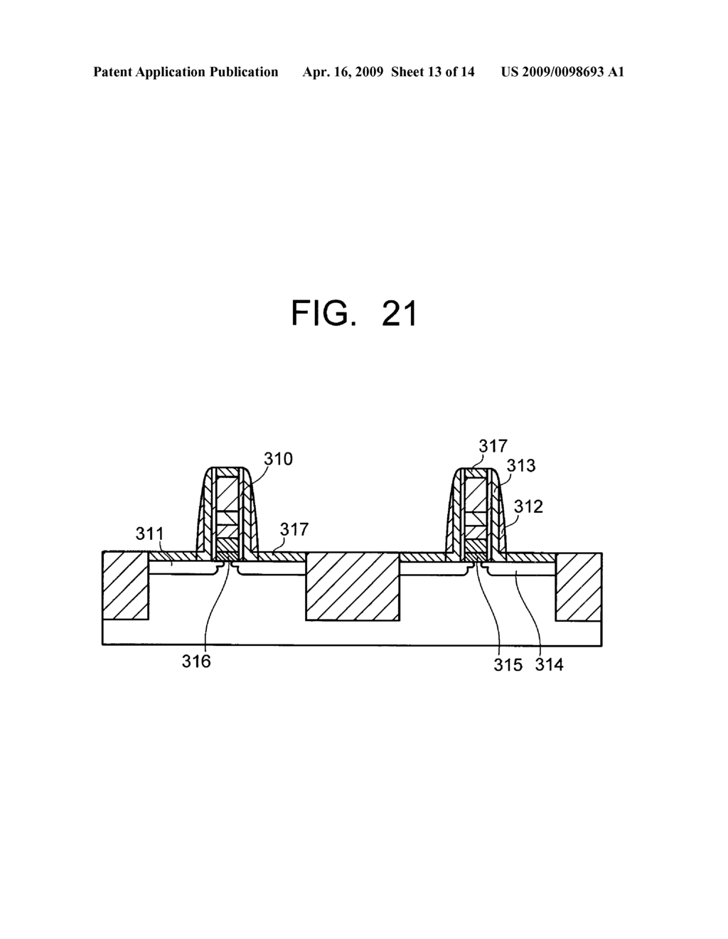 METHOD FOR MANUFACTURING A SEMICONDUCTOR DEVICE - diagram, schematic, and image 14