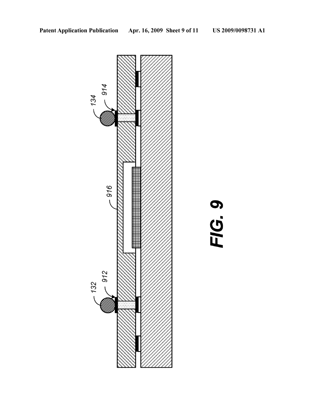 Methods for Forming a Through Via - diagram, schematic, and image 10