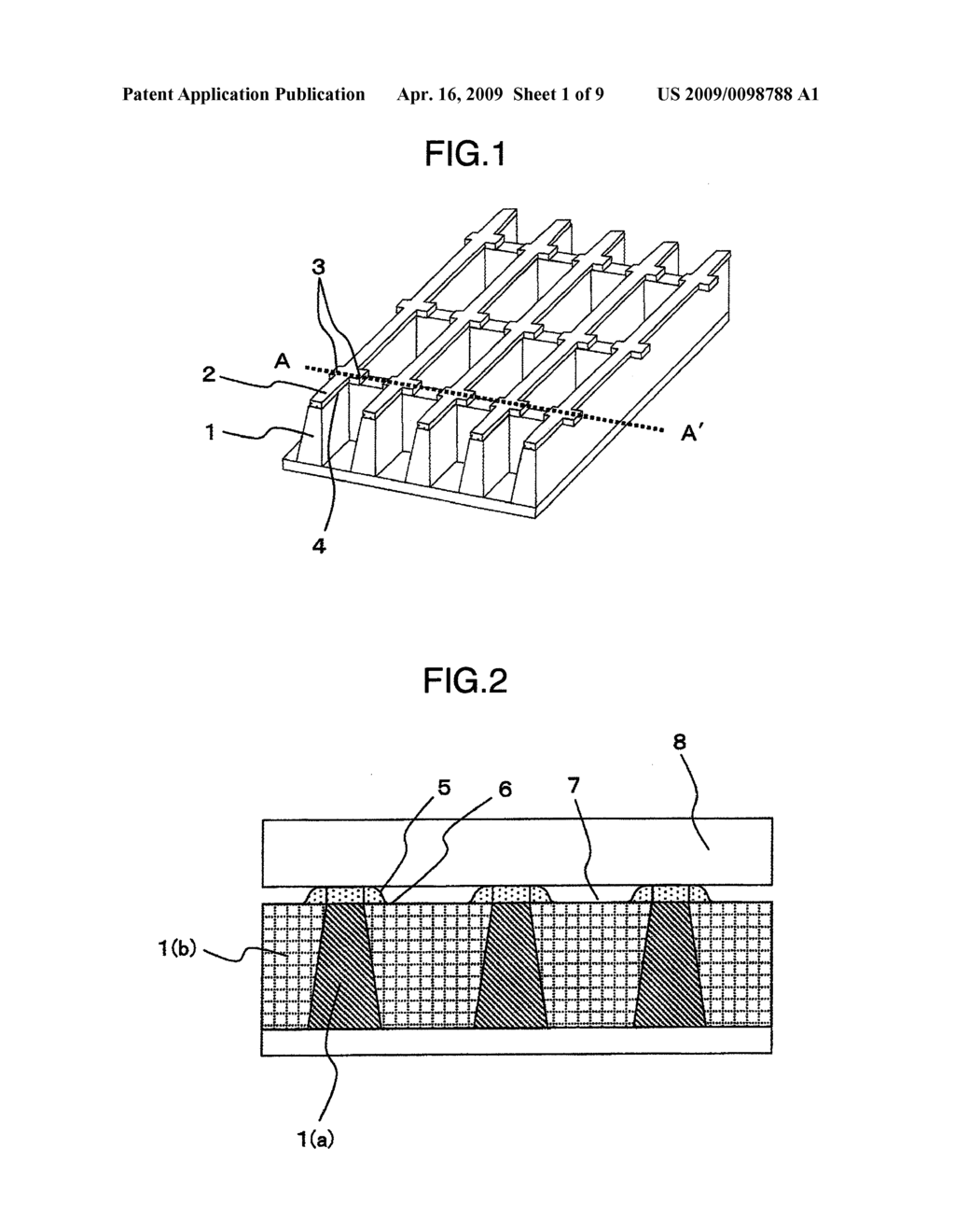 PLASMA DISPLAY PANEL AND MANUFACTURING METHOD THEREOF - diagram, schematic, and image 02