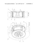 Grinding brush fixing device diagram and image