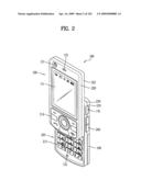 COMMUNICATION DEVICE AND METHOD OF PROVIDING LOCATION INFORMATION THEREIN diagram and image