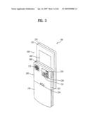 COMMUNICATION DEVICE AND METHOD OF PROVIDING LOCATION INFORMATION THEREIN diagram and image