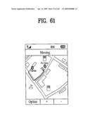 COMMUNICATION DEVICE AND METHOD OF PROVIDING LOCATION INFORMATION THEREIN diagram and image