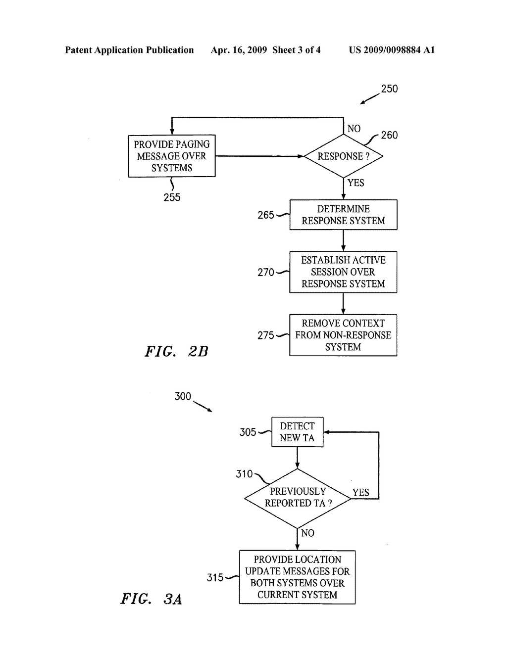 Method of providing location update messages and paging messages in a wireless communication system - diagram, schematic, and image 04