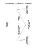 COMBINED COMMUNICATIONS SYSTEM, PROHIBITING-SIGNAL TRANSMITTING APPARATUS, WIRELESS BASE STATION, AND METHOD diagram and image