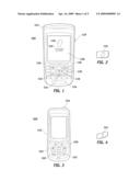 Parked Vehicle Location Information Access via a Portable Cellular Communication Device diagram and image