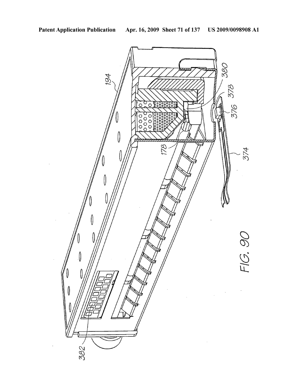 Mobile Telephone Handset Having A Cartridge And Pen Arrangement - diagram, schematic, and image 72