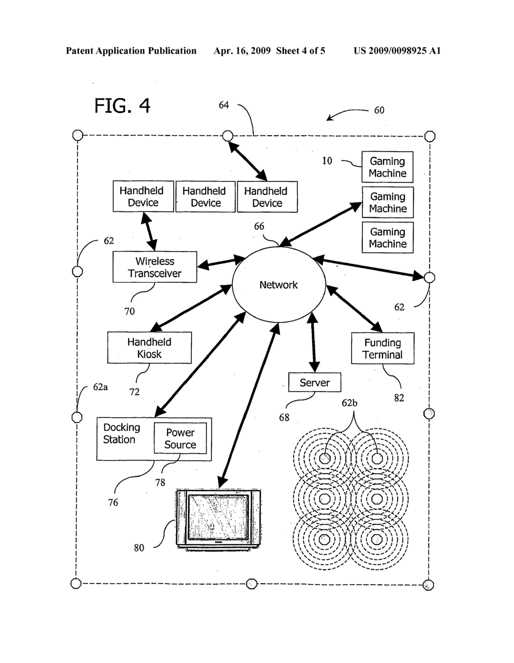 Handheld Gaming Machines and System Therefor - diagram, schematic, and image 05