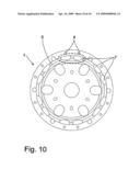 Disk for the transmission of a torque in a torque transmission device of a motor vehicle diagram and image