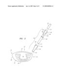 INTERCHANGEABLE SHAFT FOR A GOLF CLUB diagram and image