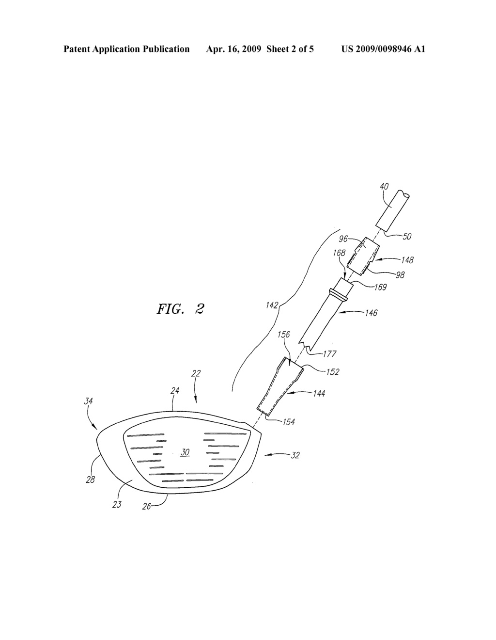 INTERCHANGEABLE SHAFT FOR A GOLF CLUB - diagram, schematic, and image 03