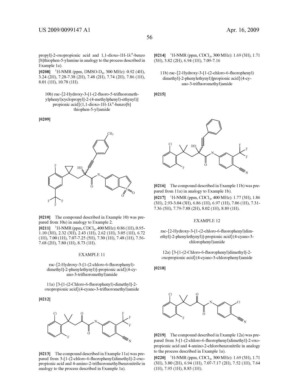 NON-STEROIDAL PROGESTERONE RECEPTOR MODULATORS - diagram, schematic, and image 57