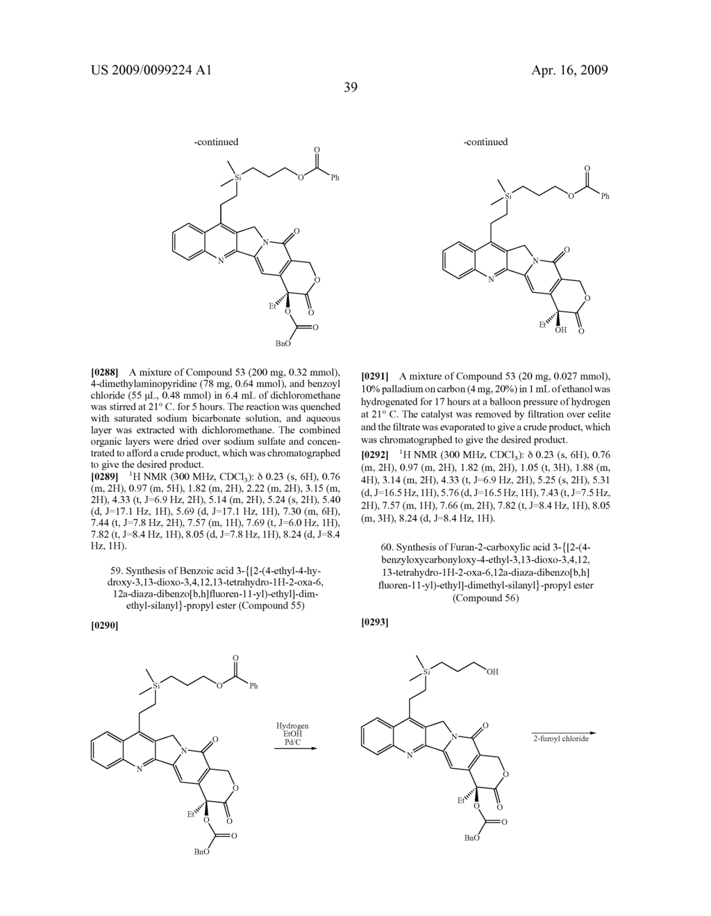 C7- substituted camptothecin analogs - diagram, schematic, and image 40