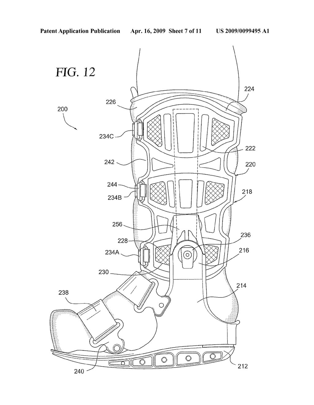 ORTHOPEDIC DEVICE HAVING A PATIENT COMPLIANCE SYSTEM - diagram, schematic, and image 08