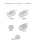 FLEXIBLE MEMBER WITH VARIABLE FLEXIBILITY FOR PROVIDING DYNAMIC STABILITY TO A SPINE diagram and image