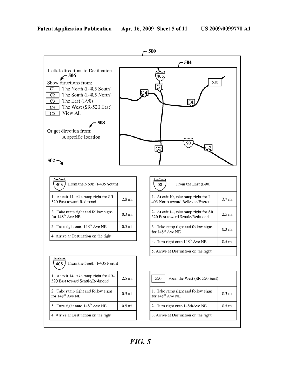 MULTIPLE DIRECTIONS TO A DESTINATION WITHOUT PROVIDING A SPECIFIC ORIGIN - diagram, schematic, and image 06