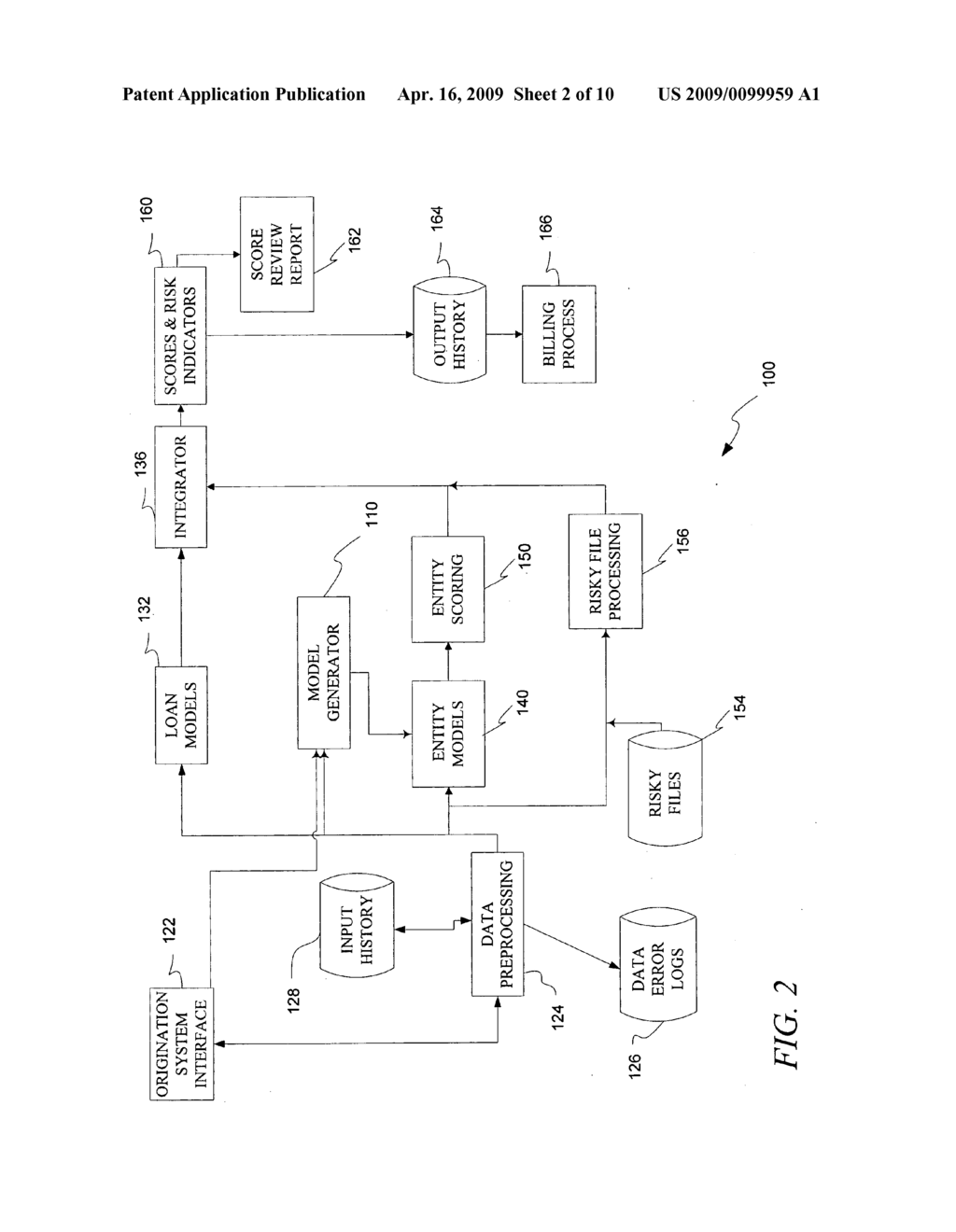 METHODS AND SYSTEMS OF PREDICTING MORTGAGE PAYMENT RISK - diagram, schematic, and image 03