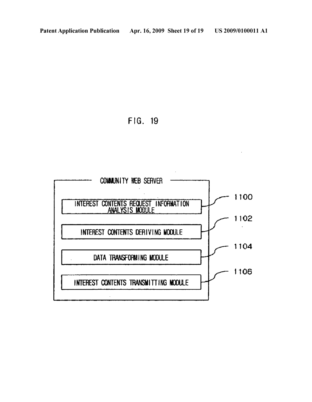 METHOD FOR INSERTING CONTENTS PROVIDED BY EXTERNAL WEB SERVER IN COMMUMITY HOMEPAGE - diagram, schematic, and image 20