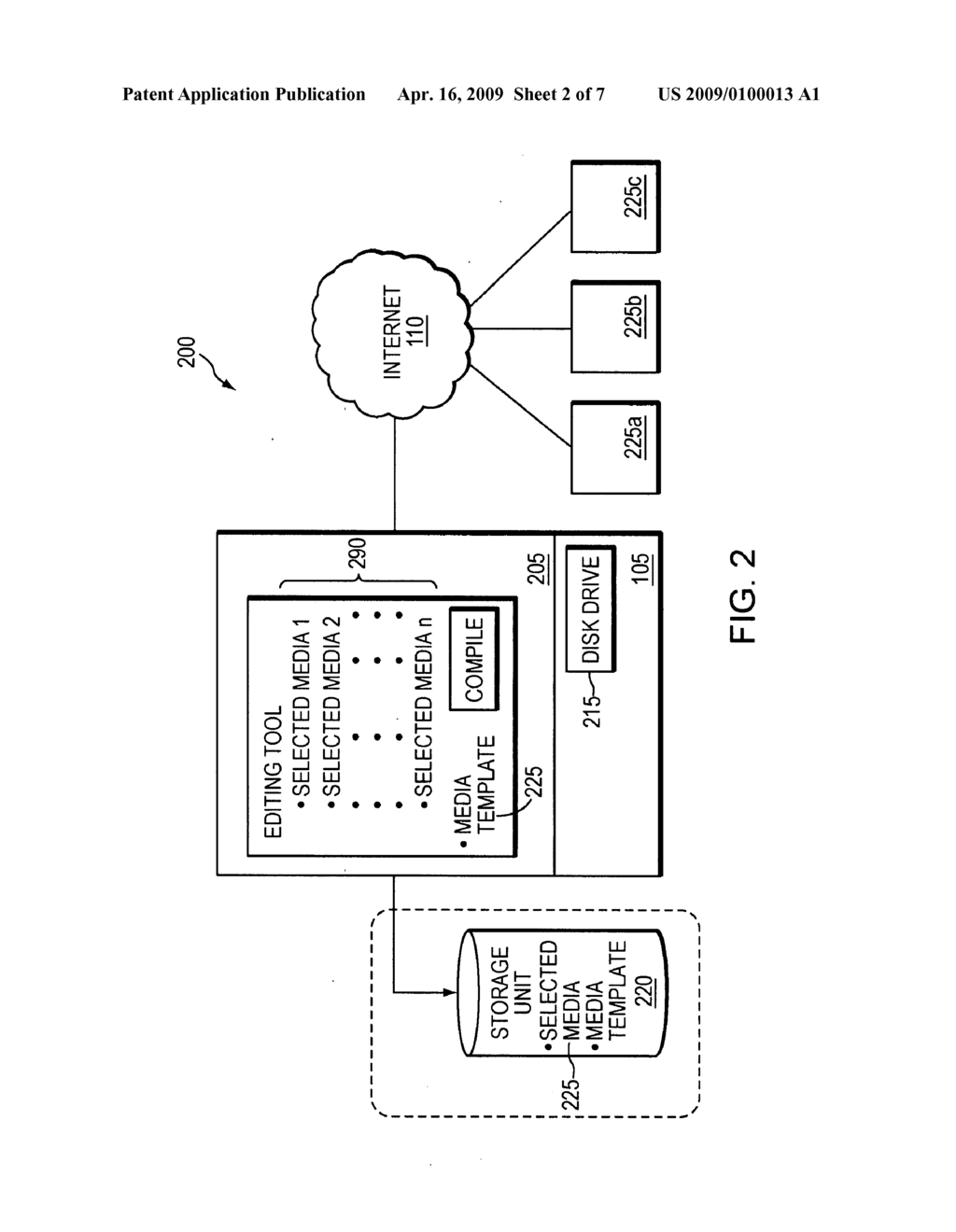 METHOD OR APPARATUS OF DATA PROCESSING TO COMPILE A DIGITAL DATA MEDIA PRESENTATION FOR TRANSFERRING BETWEEN ONE OR MORE COMPUTERS - diagram, schematic, and image 03